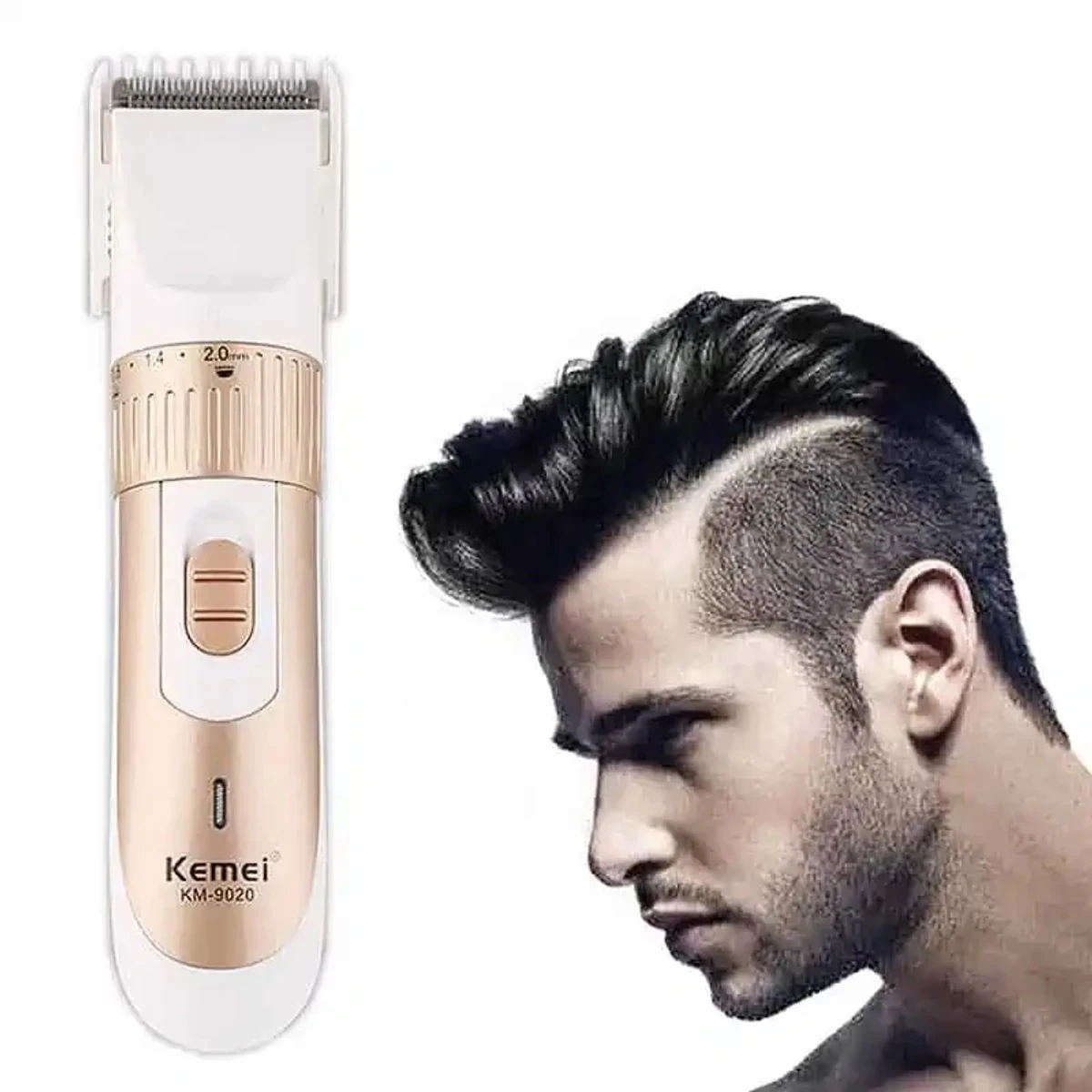 KEMEI KM-9020 RECHARGEABLE HAIR TRIMMER